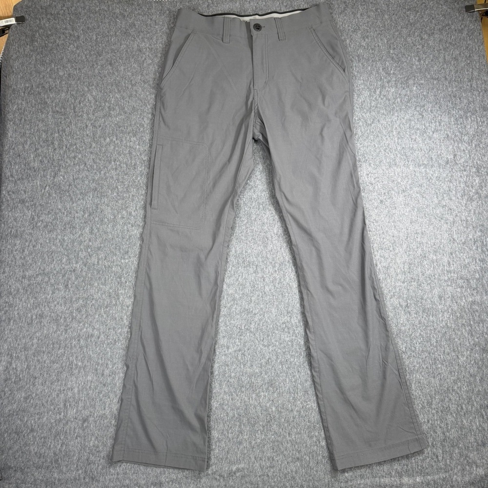 Orvis Trek‎ Pant Mens 32x32 Gray Water Resistant Hiking Stretch 1525905